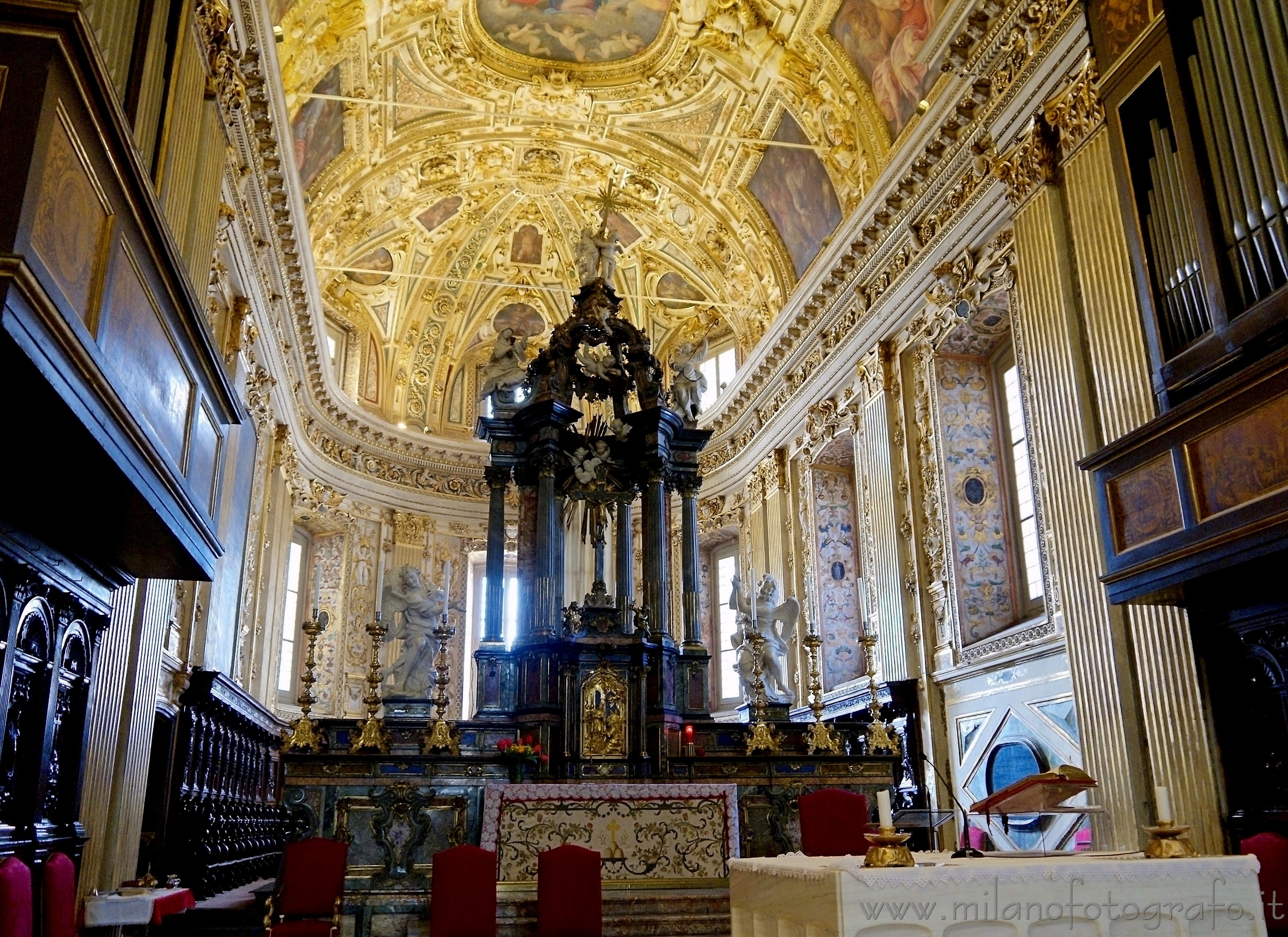 Milan (Italy) - Apse of the Basilica of San Vittore al Corpo
